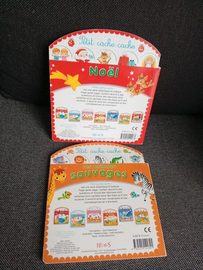 Lot livres avec volets à soulever - photo numéro 2