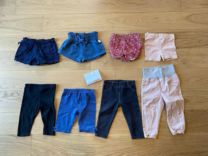 Lot vêtements été 12 mois fille - Très bon état ☀️