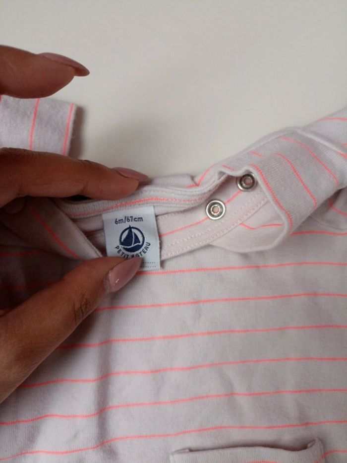 Ensemble robe+ veste 6 mois petit bateau - photo numéro 4