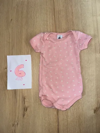 Body manches courtes 6 mois