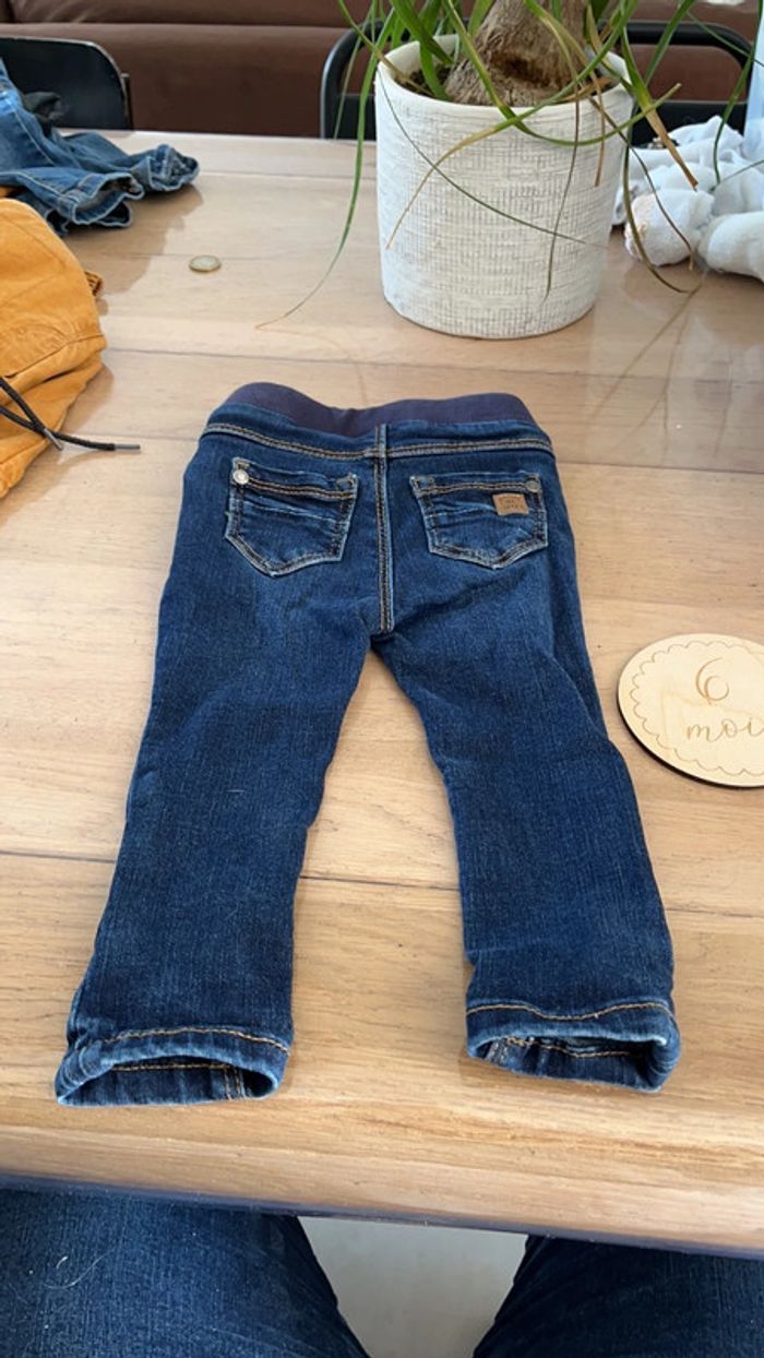 Jeans effet usee tao - photo numéro 2