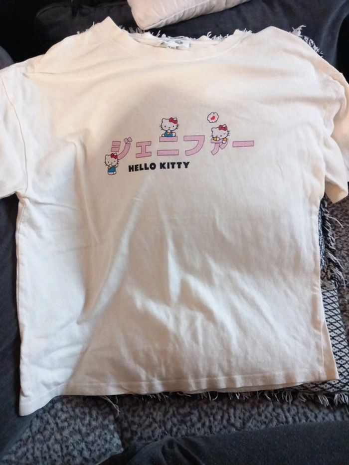 T-shirt jennyfer hello kitty taille 2xs - photo numéro 1