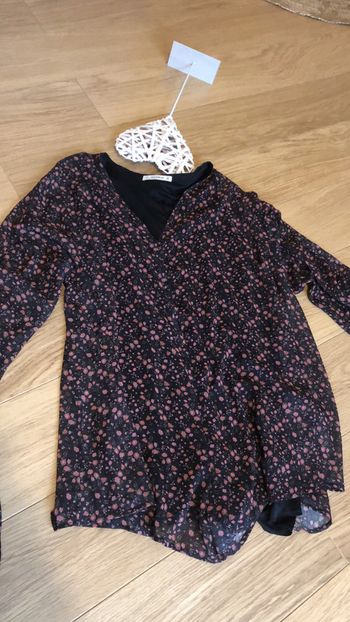 Combishort pull and bear taille 36 manches longues manches chauve souris