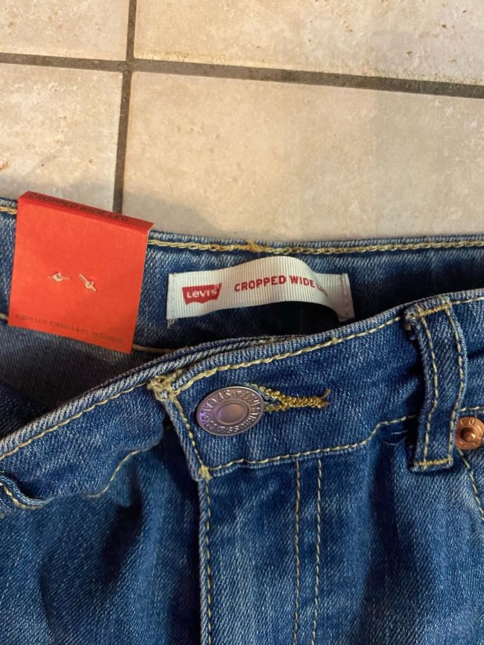 Jeans Levi’s cropped  wide leg - photo numéro 4
