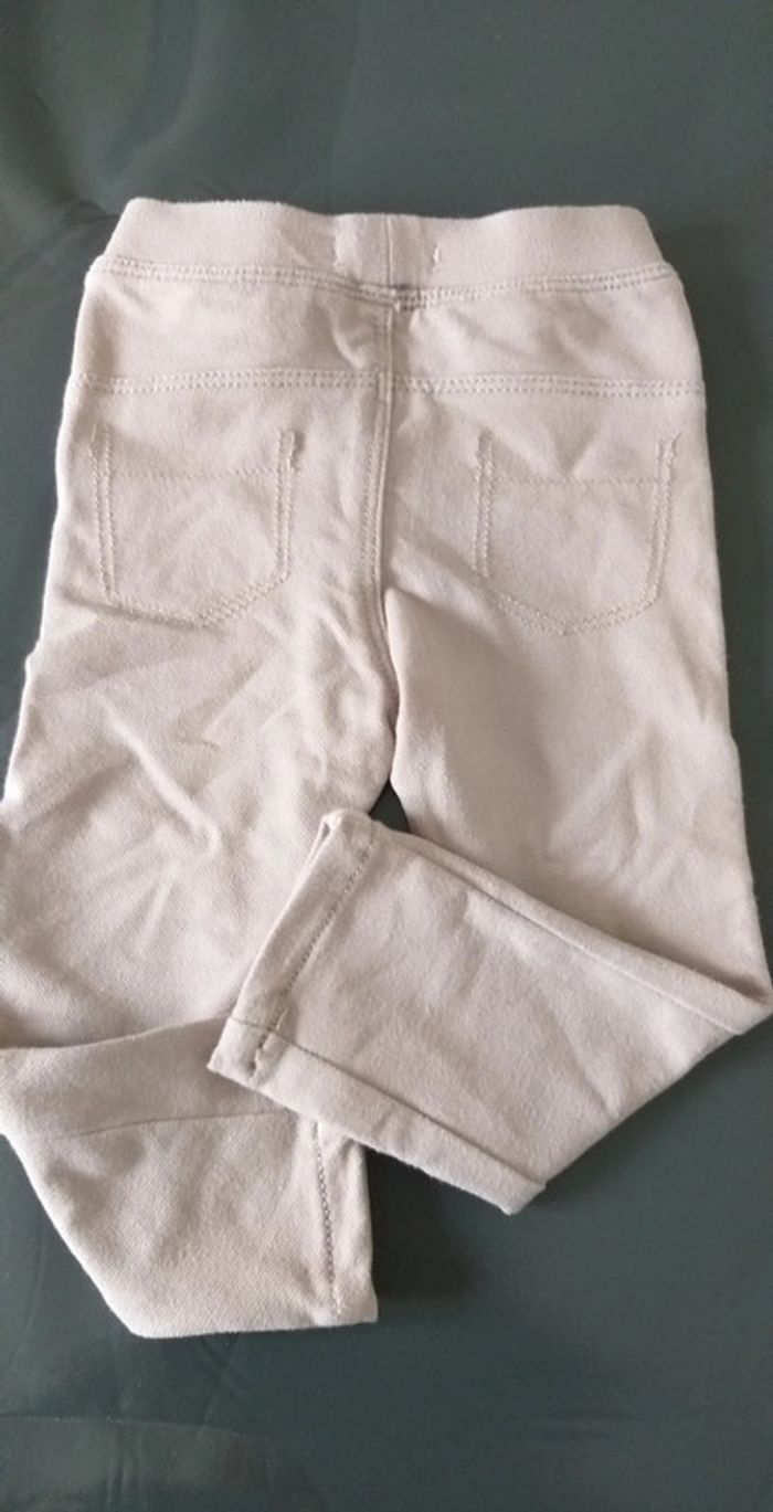 Pantalon slim Vertbaudet beige - photo numéro 2