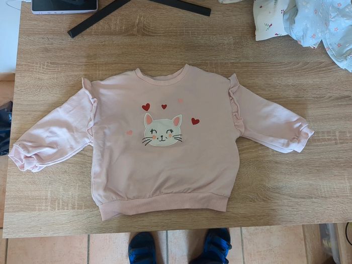 Lot de 3 sweats fille 2 ans 86cm - photo numéro 4
