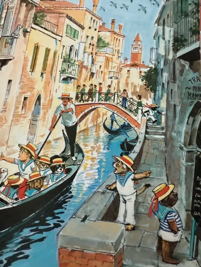 Livre rare Caroline et ses amis - Hachette - la Croisière de damiers - photo numéro 9