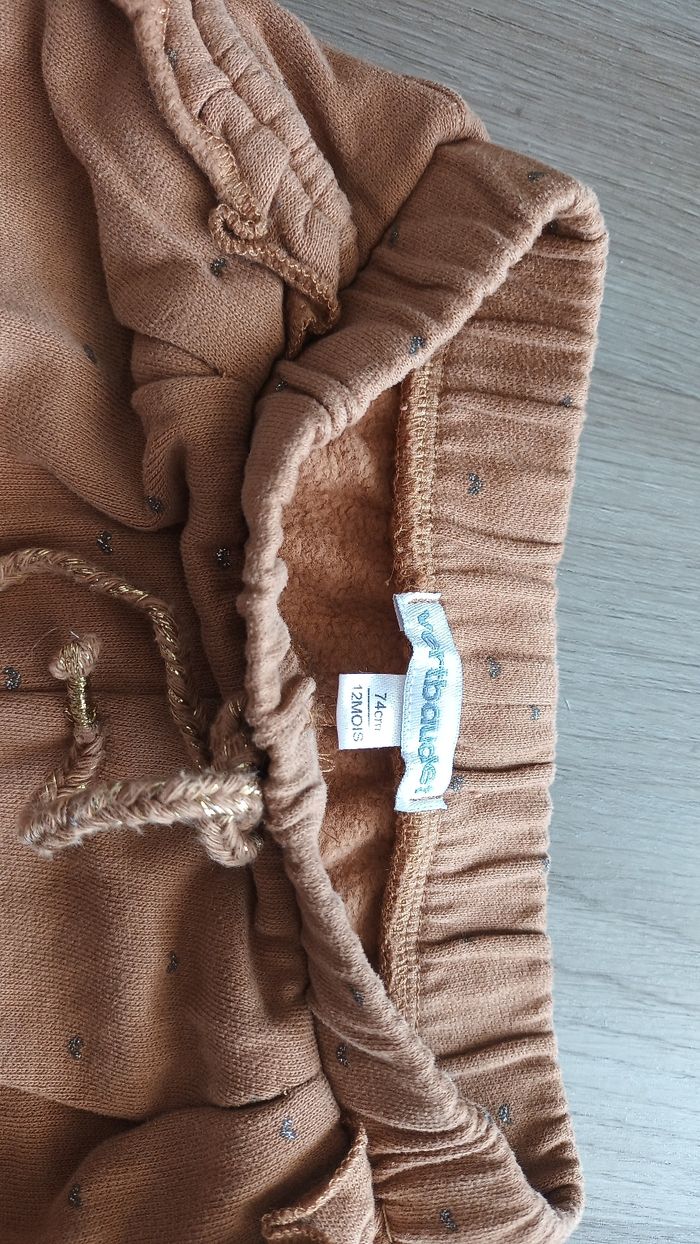 Lot  2 pantalons verbaudet neufs fille 12 mois - photo numéro 4