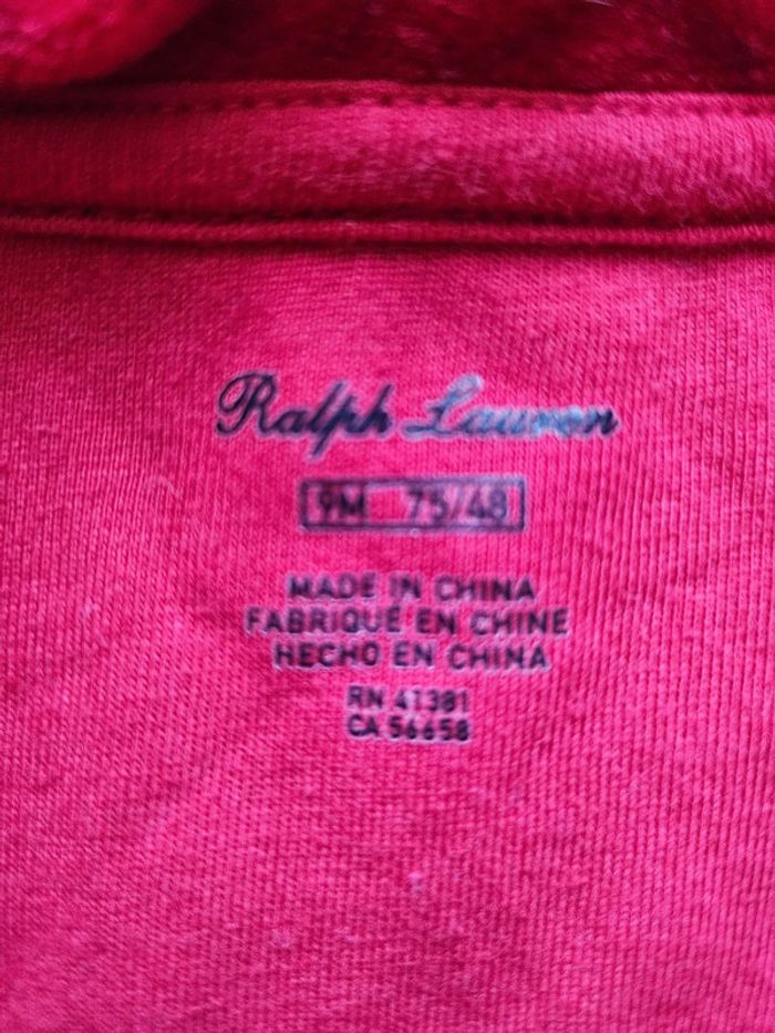 Pyjama Ralph Lauren taille 9 mois - photo numéro 5