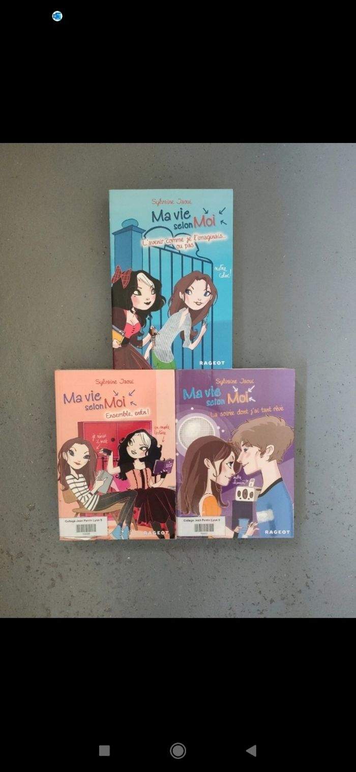 Ma vie selon Moi - Lot de 3 livres