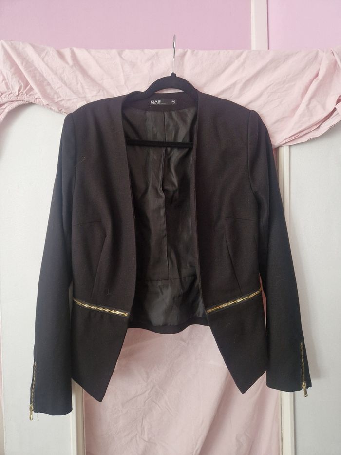 Veste blazer noire KIABI – Taille 40