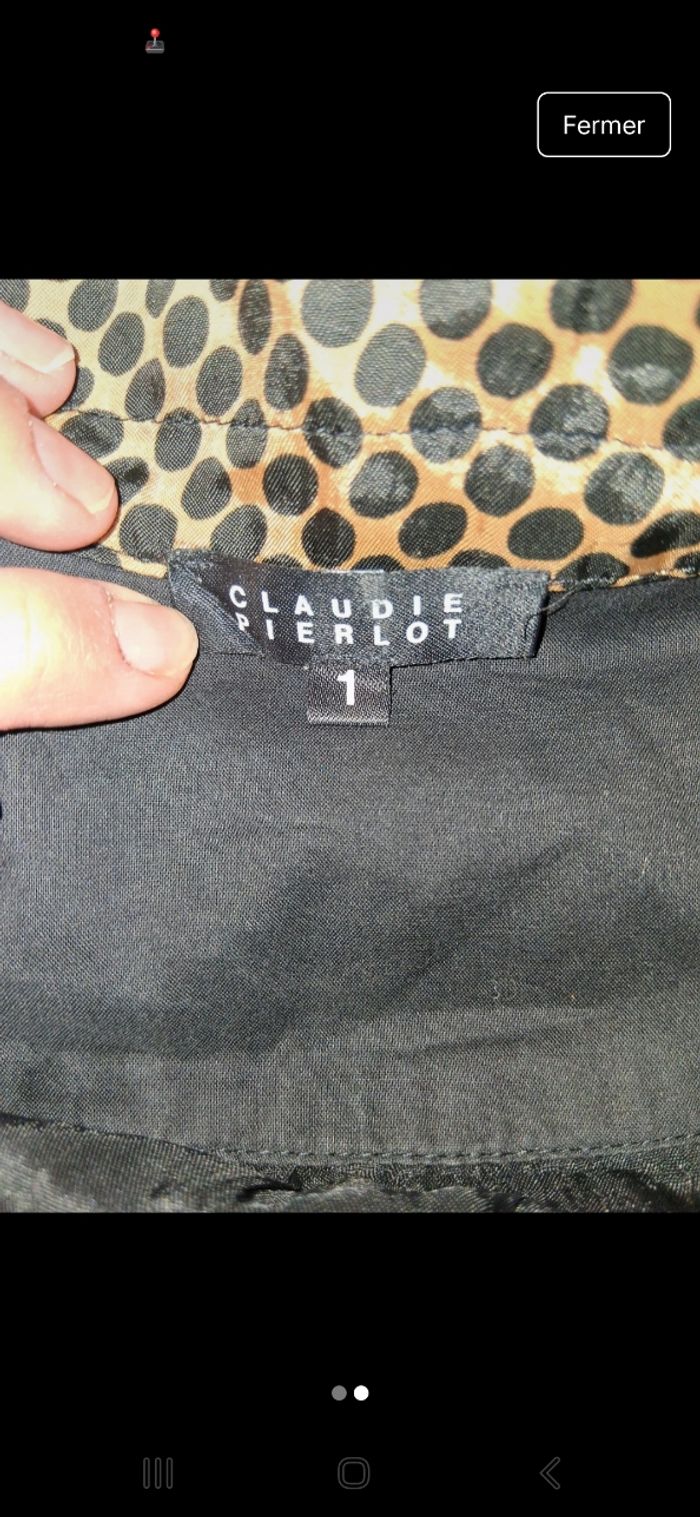 Robe à motif Claudie Pierlot - photo numéro 2