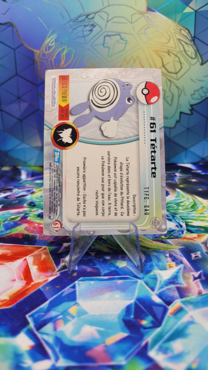 Carte Pokémon Topps n°61 Tetarte Series 1 FR - photo numéro 2