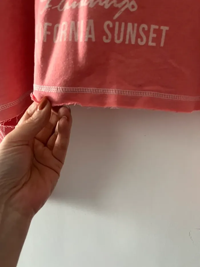 Crop top manches longues rose – Style West Coast – T.S - photo numéro 4