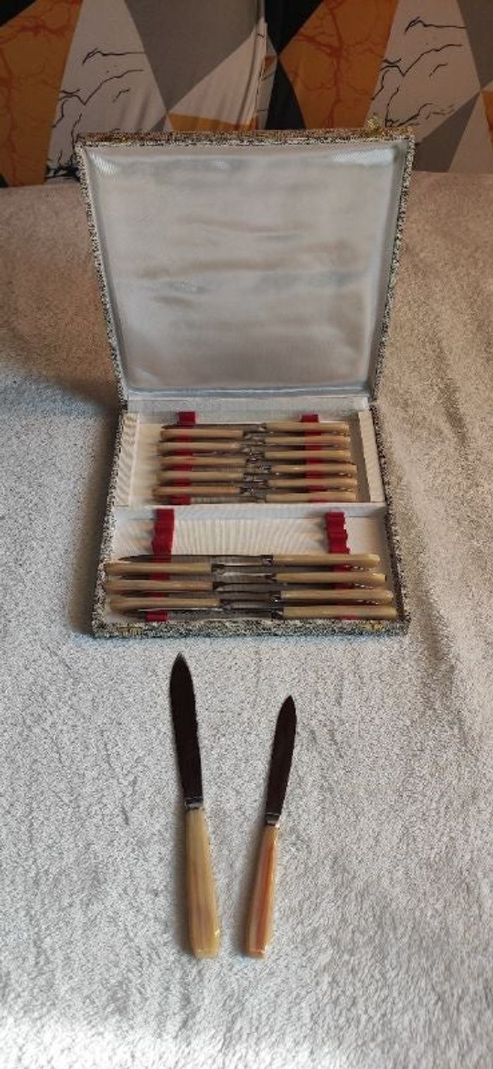 Coffret couteaux inox
