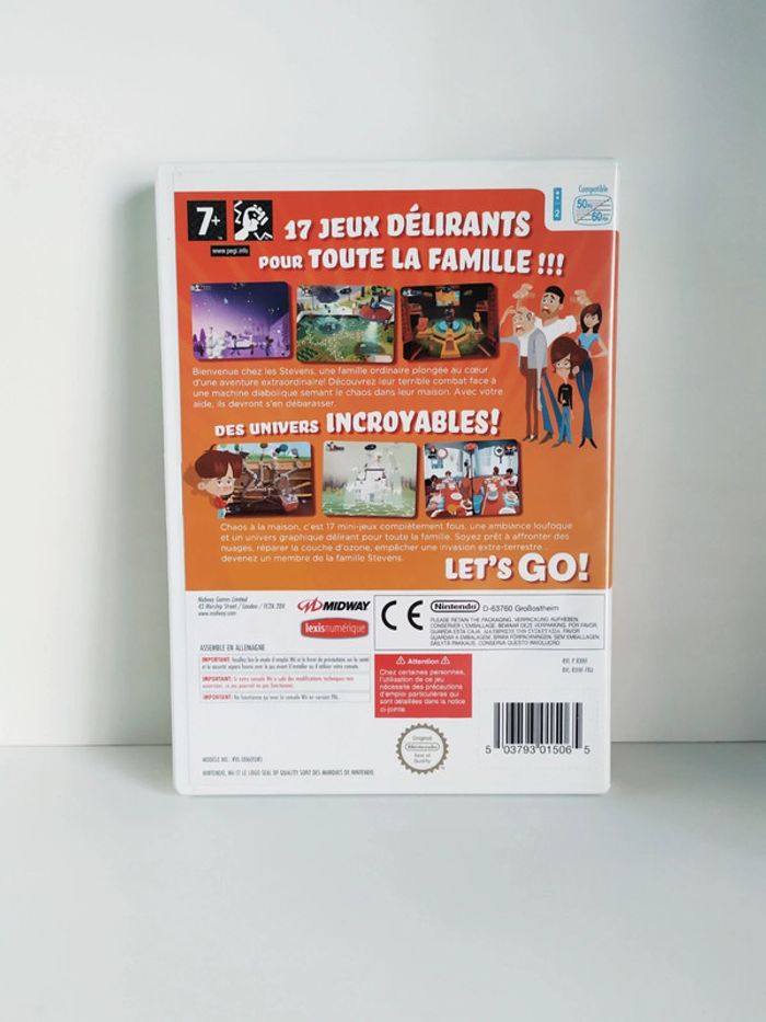 Chaos a la maison let's go Nintendo Wii Pal complet - photo numéro 3