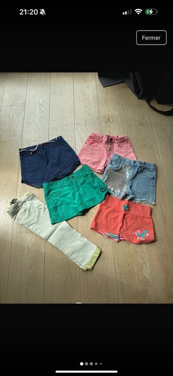 Lot vêtements fille