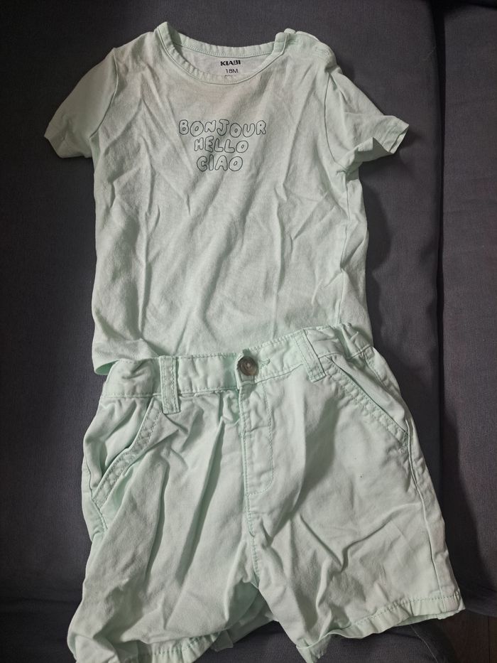 Ensemble T-shirt et short