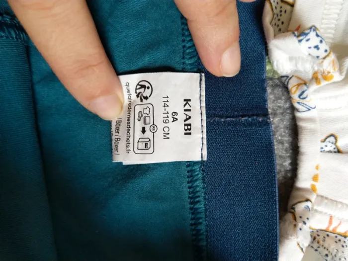 Lot boxers Kiabi 6 ans, taille 114-119 - photo numéro 2