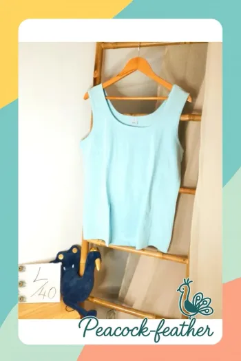 Débardeur bleu neuf L m&s