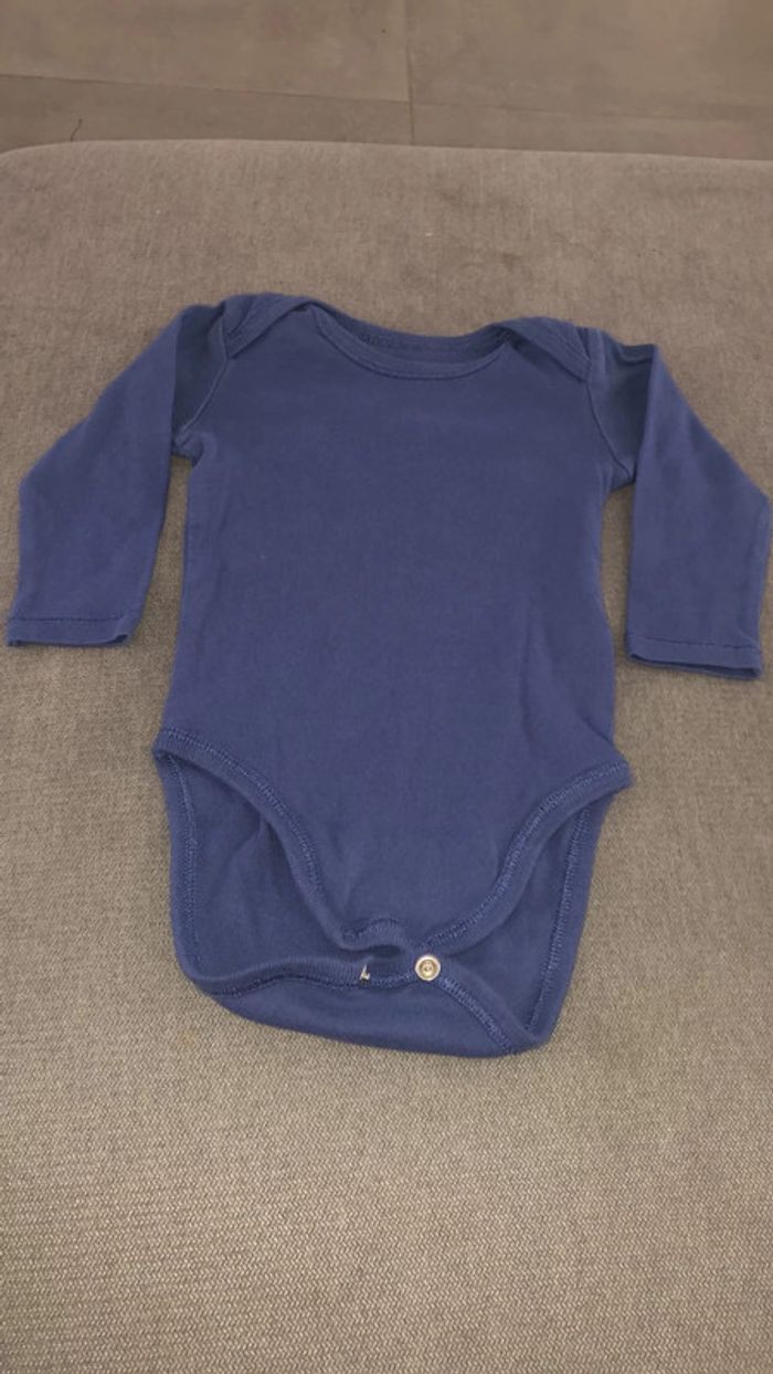 Body bleu 6 mois