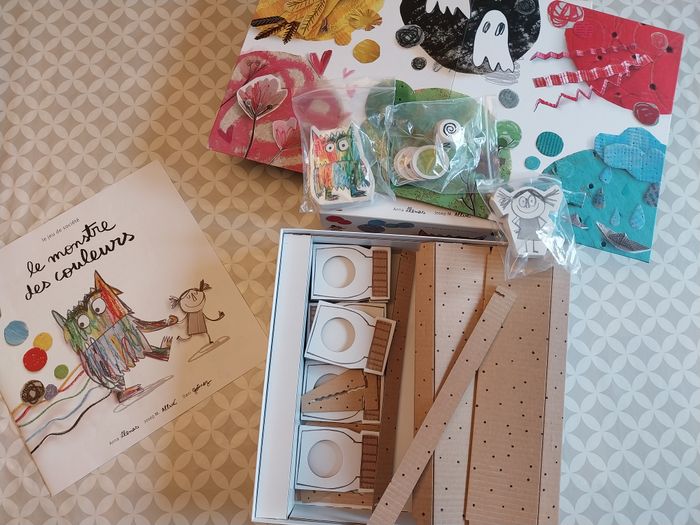 Le Monstre des Couleurs – Purple Brain / Asmodée – Jeu éducatif émotions – Dès 4 ans – Comme neuf - photo numéro 3