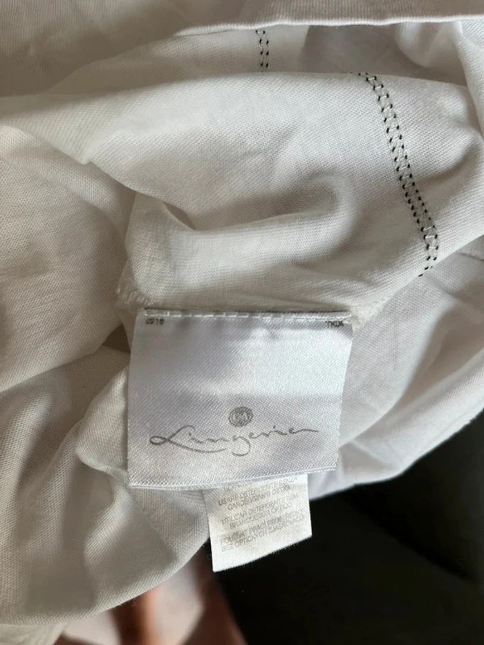Ensemble de nuit blanc - photo numéro 6