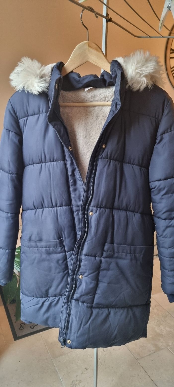 Manteau d'hiver doublé pour enfant