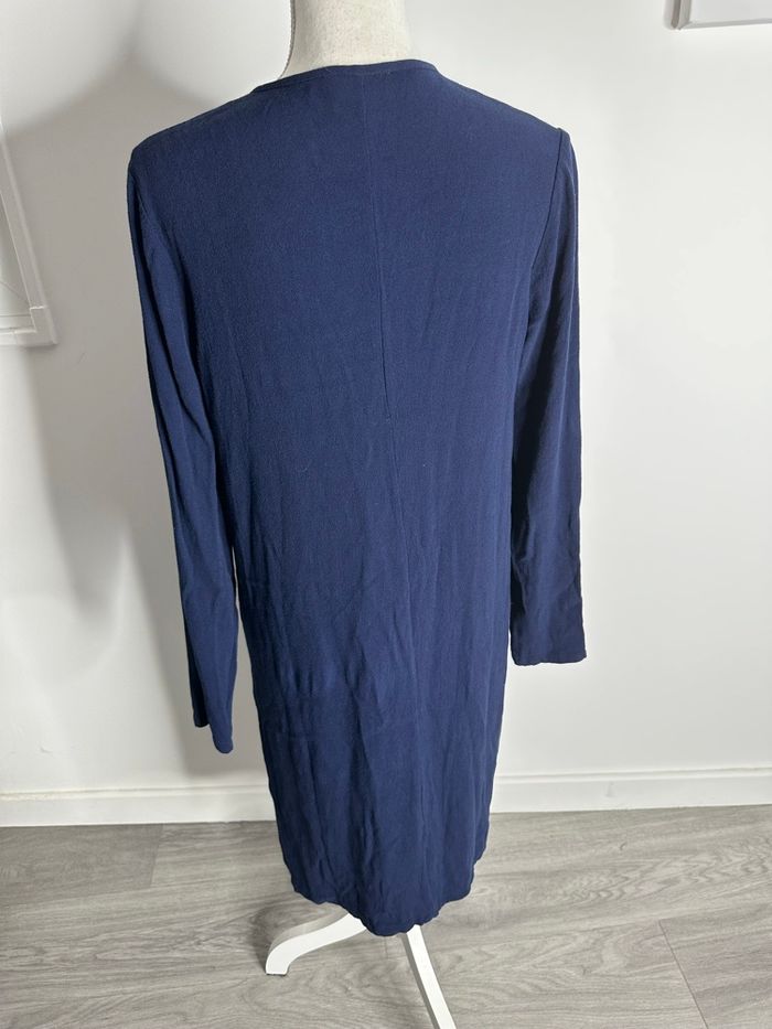 Robe fluide loose bleu marine American Vintage T38 M - photo numéro 6