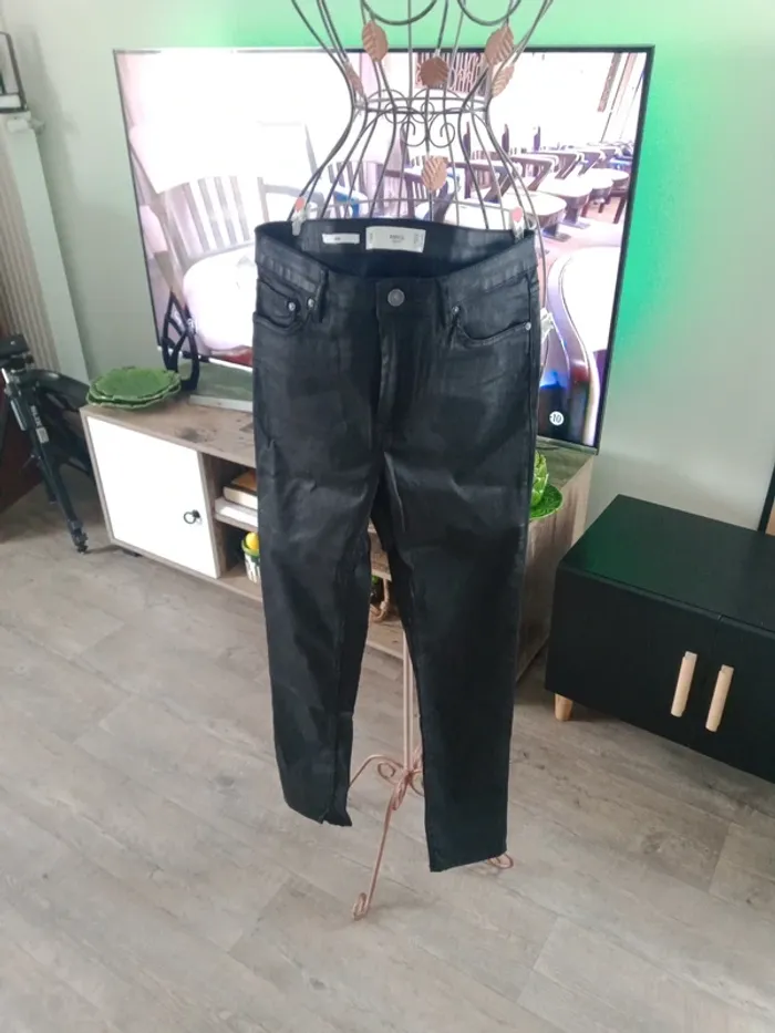 Pantalon jeans noir