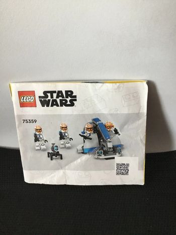Lego Star Wars NOTICE set 75359 Ahsoka’s clone trooper battle pack