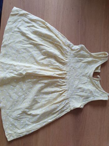 Robe sans manche 6 -9 mois