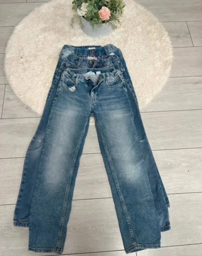 3 jeans garçon 10 ans très confortable - photo numéro 3