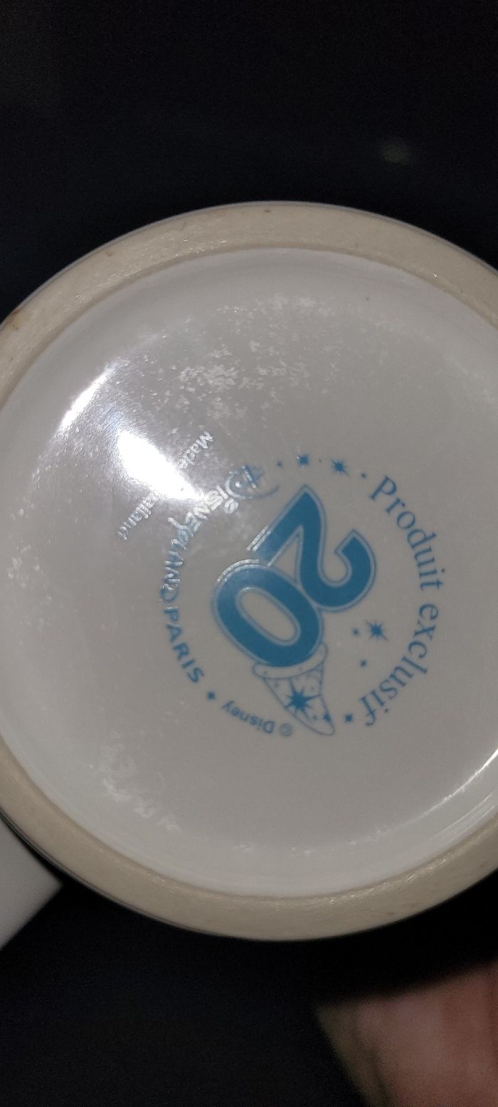 Tasse Disneyland 20 ans - photo numéro 3