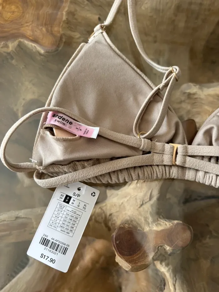 Haut de maillot de bain beige Ardene S - photo numéro 6
