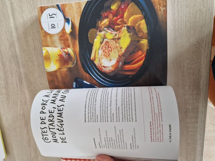 Livre de Recettes Express "On Mange Quoi ?" Sylvia Gabet - 230 Recettes 20 Min - photo numéro 4