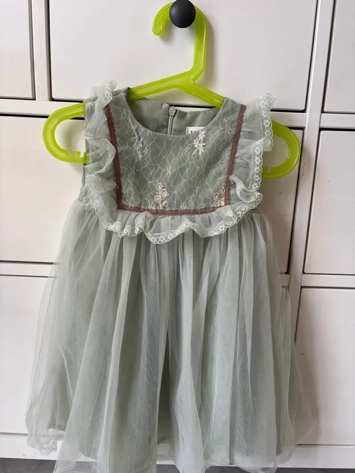 Robe vert  d’eau