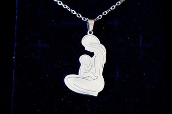 Collier allaitement acier inoxydable