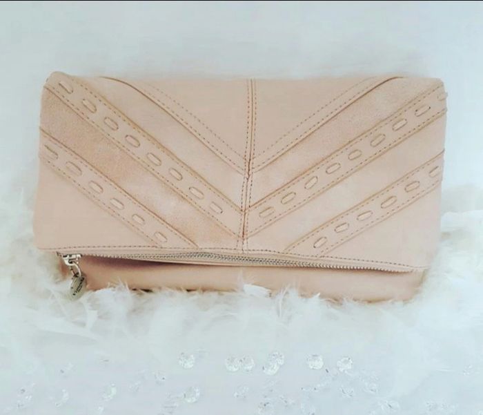Pochette Rose crème