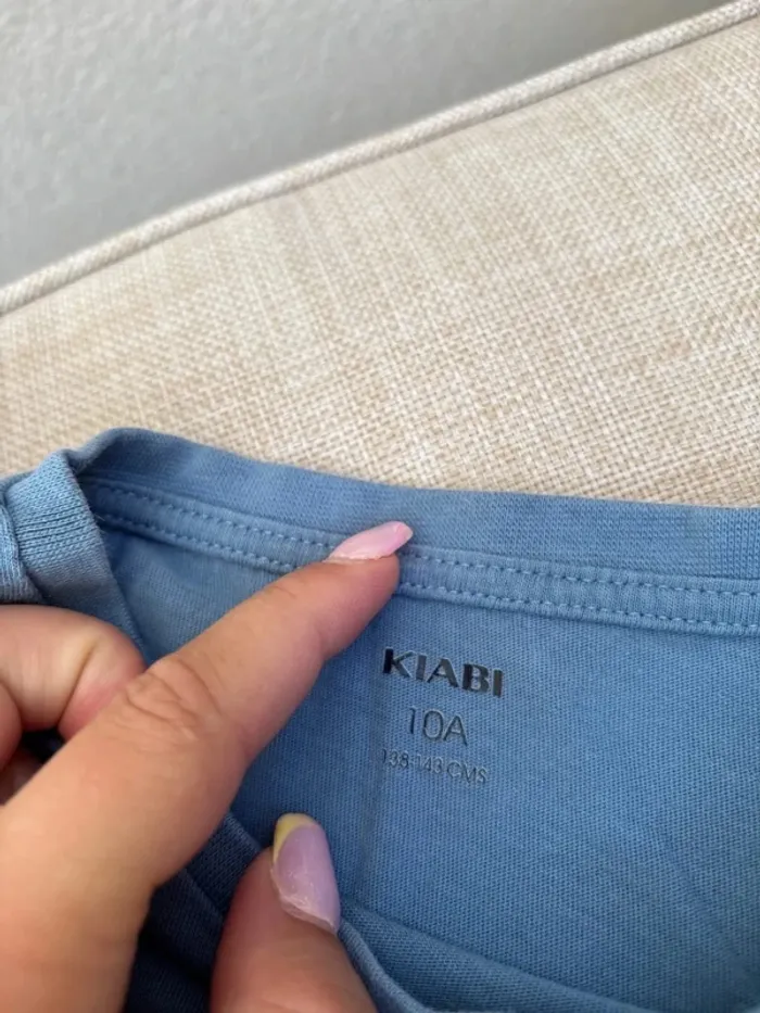 t shirt bleu - photo numéro 3