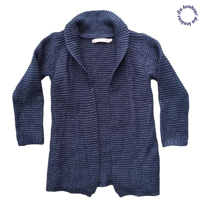 5 ans gilet maille gemo