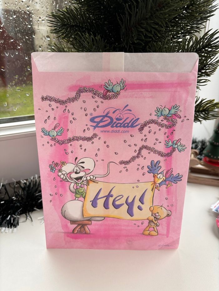 Sac - sachet diddl - pour offrir - ancienne collection - vintage