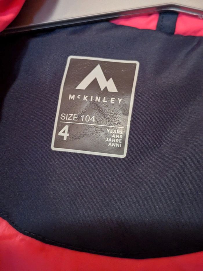 Combinaison ski mc kinley 4 ans - photo numéro 2