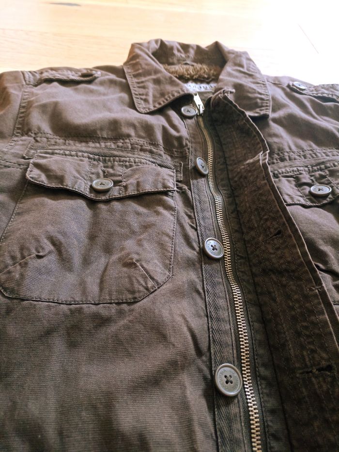 Veste chaude Columbia doublée marron homme taille L - photo numéro 5