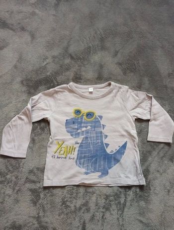 Tee shirt 18 mois " dinosaure"