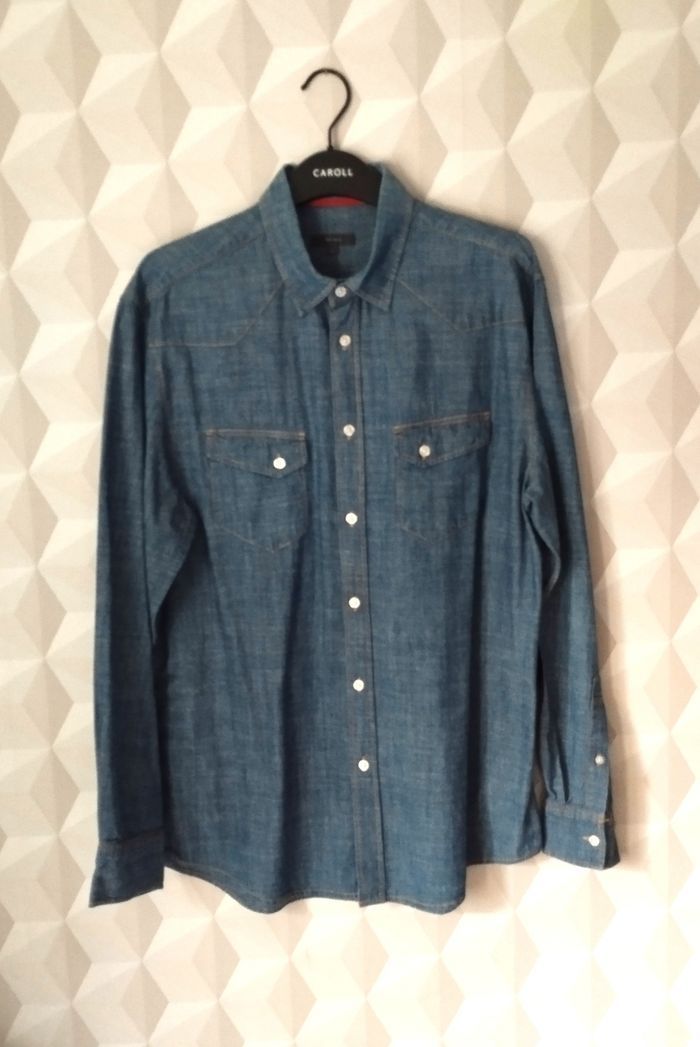 Chemise en jean Tex L
