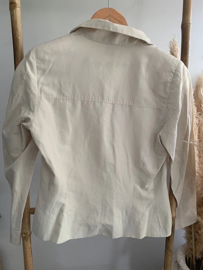 chemise Camaïeu crème taille S - photo numéro 5