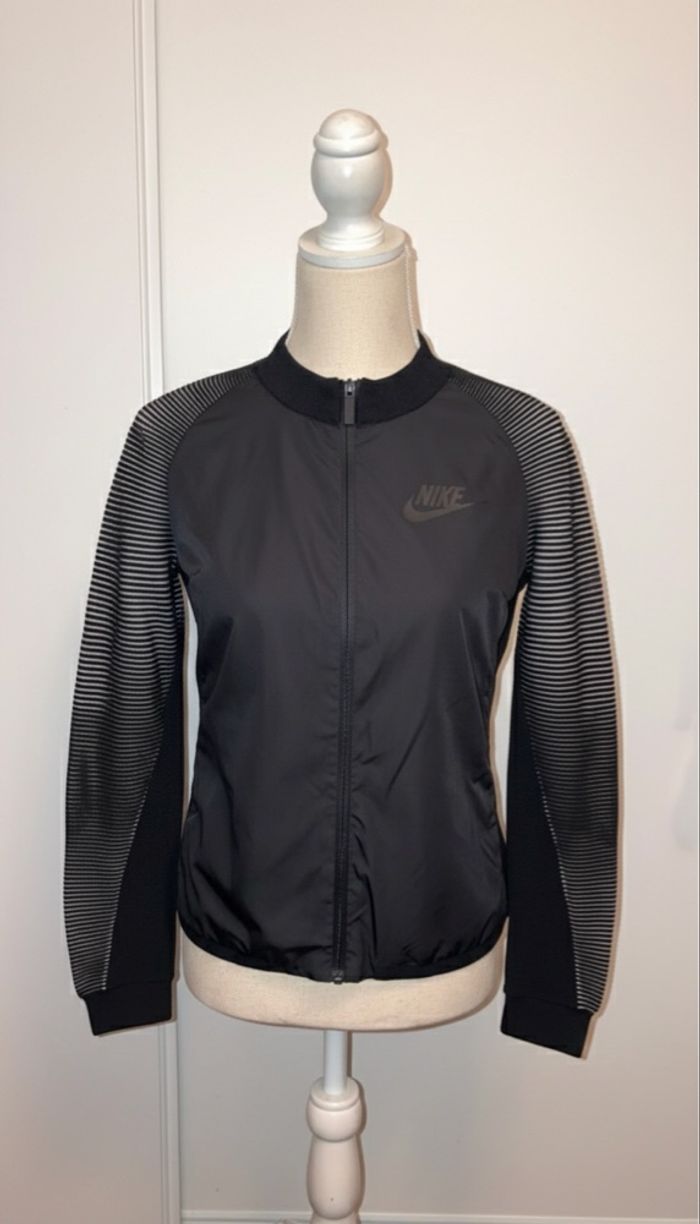 Nike - Veste Bomber Tech Knit - Taille S - Noir