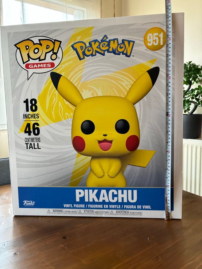 Géante figurine POP Pikachu Pokémon - photo numéro 8