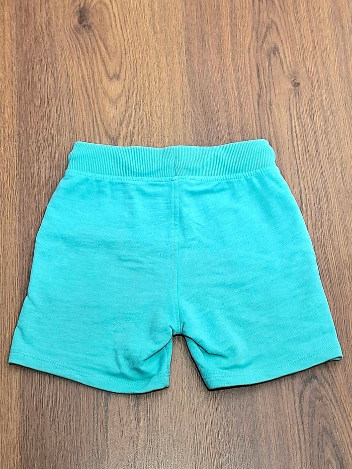 Short enfant garçon DPAM Du Pareil Au Même – 24 mois / 2 ans – bleu turquoise palmier - photo numéro 9